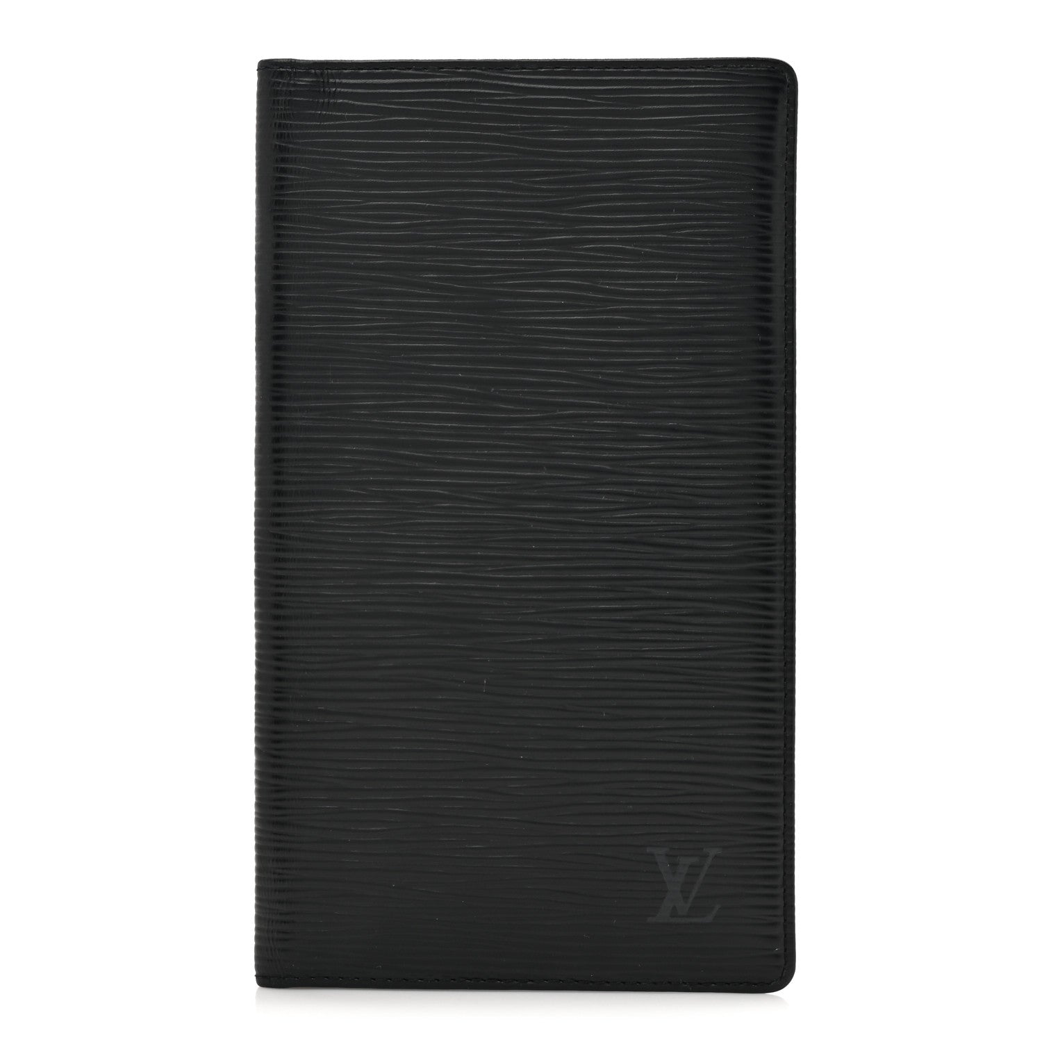 Louis Vuitton Epi Checkbook Organizer Wallet Black 1 of 9