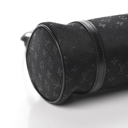 Louis Vuitton Satin Monogram Mini Papillon Black 8 of 9