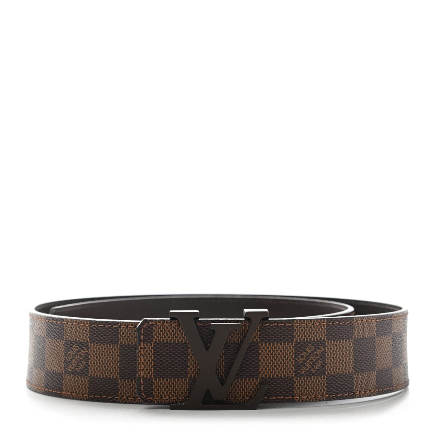 Damier Ebene 40mm LV Initiales Belt 85 34
