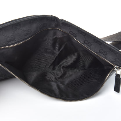 Gucci GG Monogram Double Pocket Belt Bag Black 5 of 12