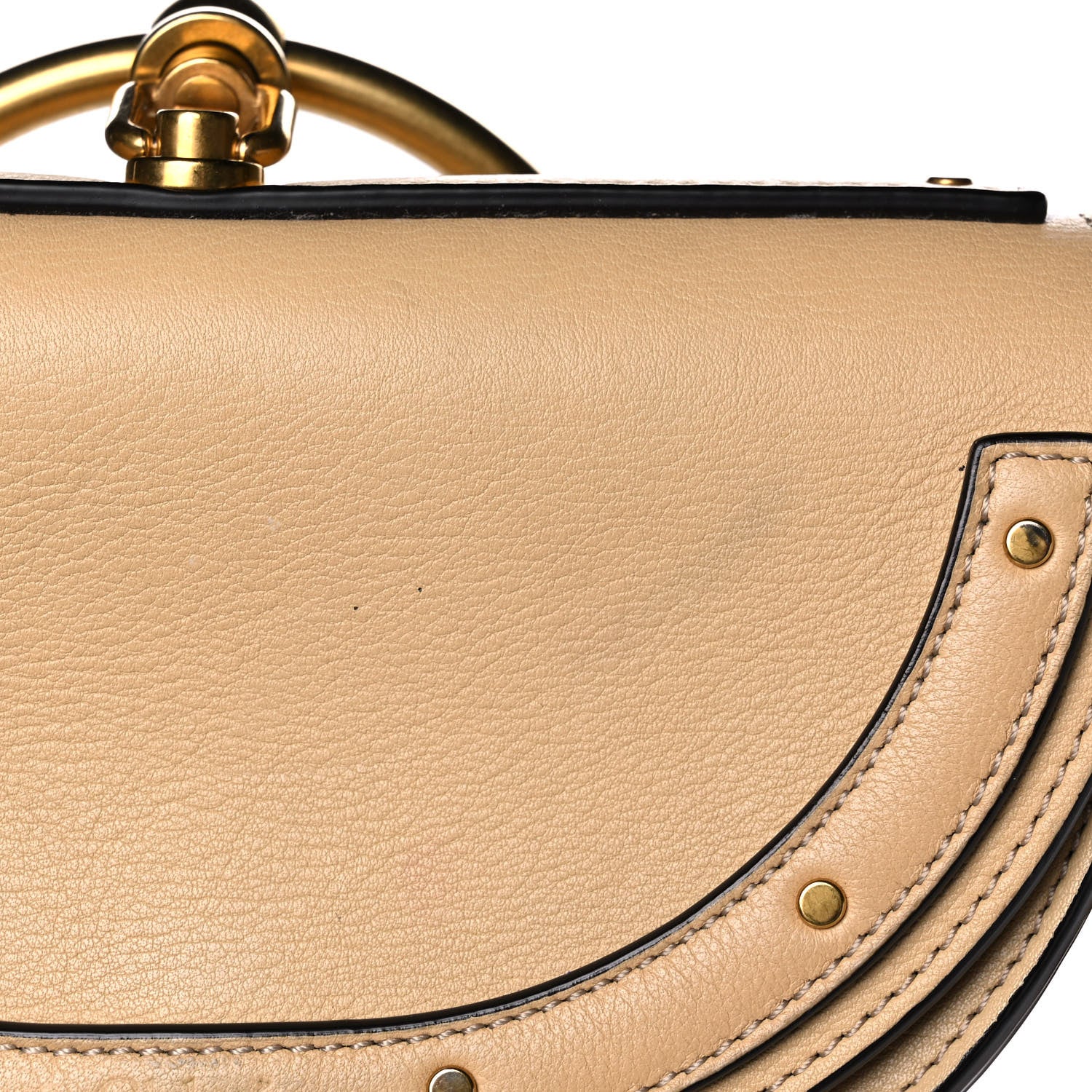 Chloe Calfskin Small Nile Bracelet Minaudiere Bag Subtle Yellow 13 of 16