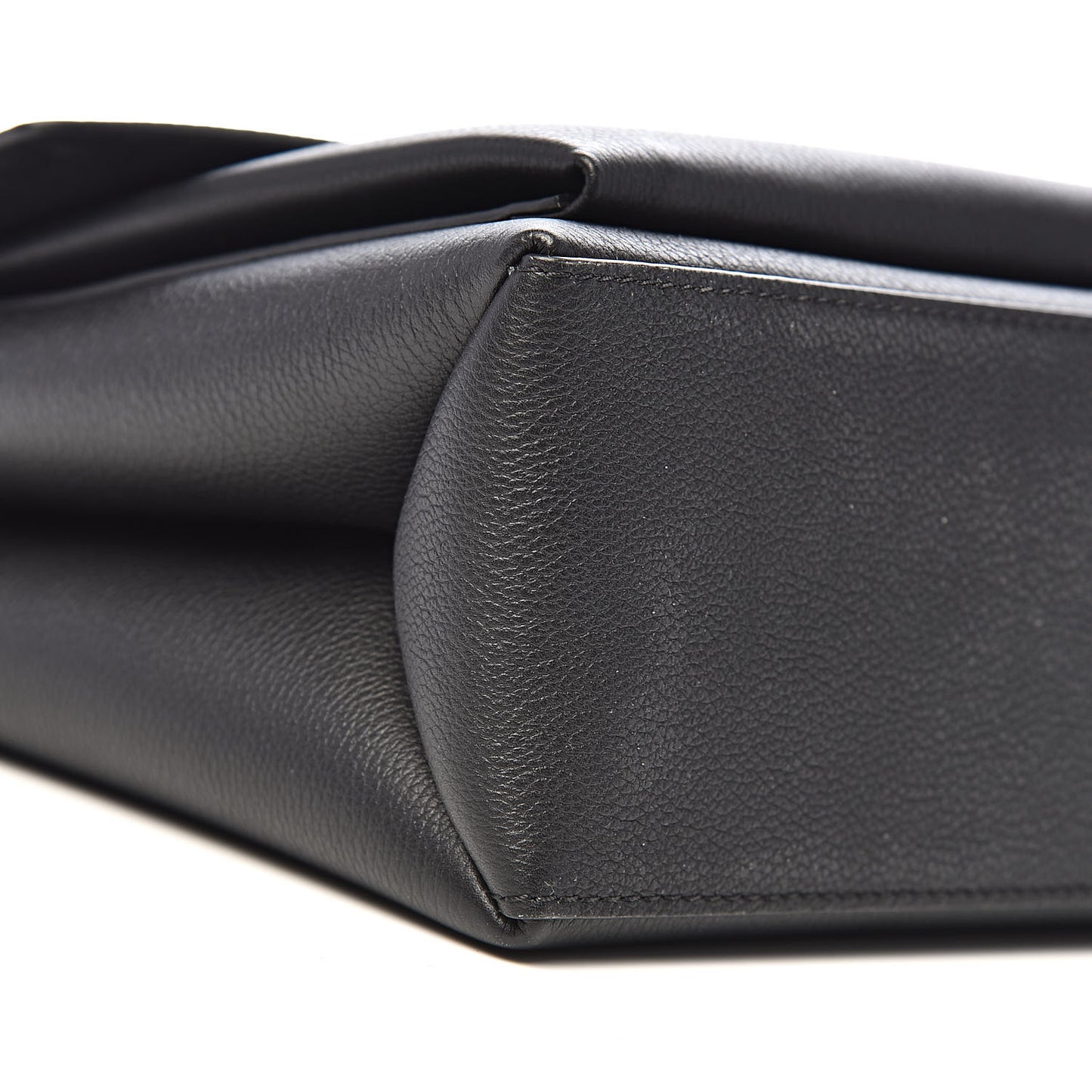 Soft Calfskin My Lockme Top Handle Black