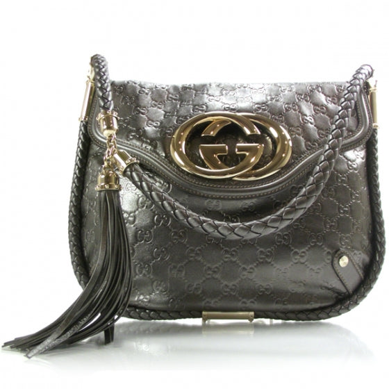 Gucci Guccissima Britt Shoulder Bag 1 of 10
