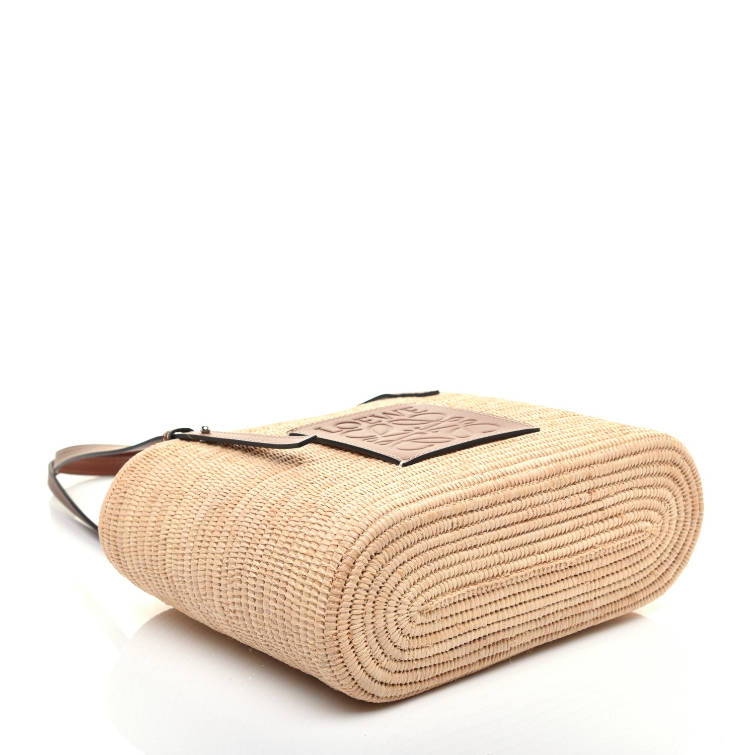 Loewe Raffia Small Square Basket Tote Bag Natural Tan 4 of 8