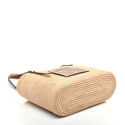 Loewe Raffia Small Square Basket Tote Bag Natural Tan 4 of 8