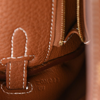 Hermes Togo Kelly Retourne 25 Gold 7 of 11