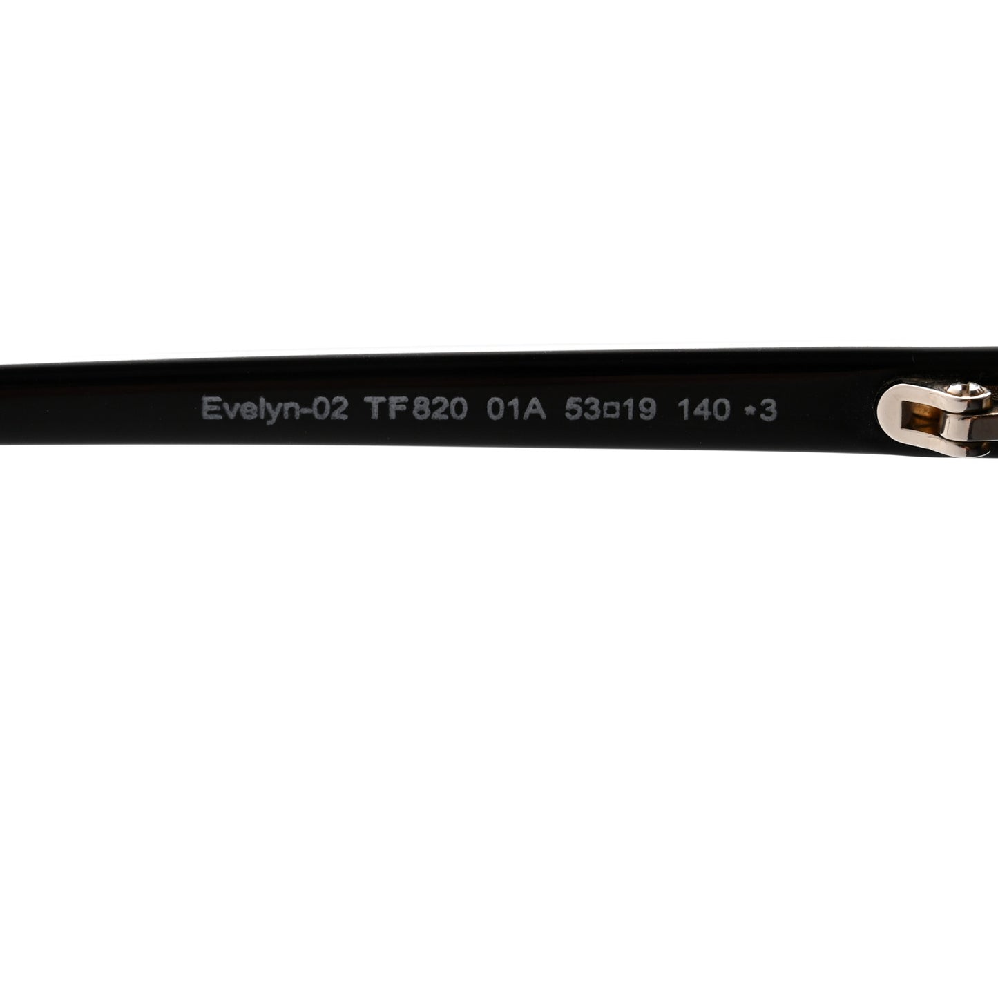 Evelyn-02 TF820 Cat Eye Sunglasses Black