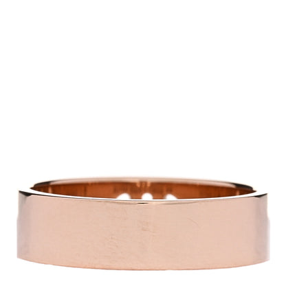 Hermes 18K Rose Gold Diamond PM H D'Ancre Ring 56 7.75 3 of 5