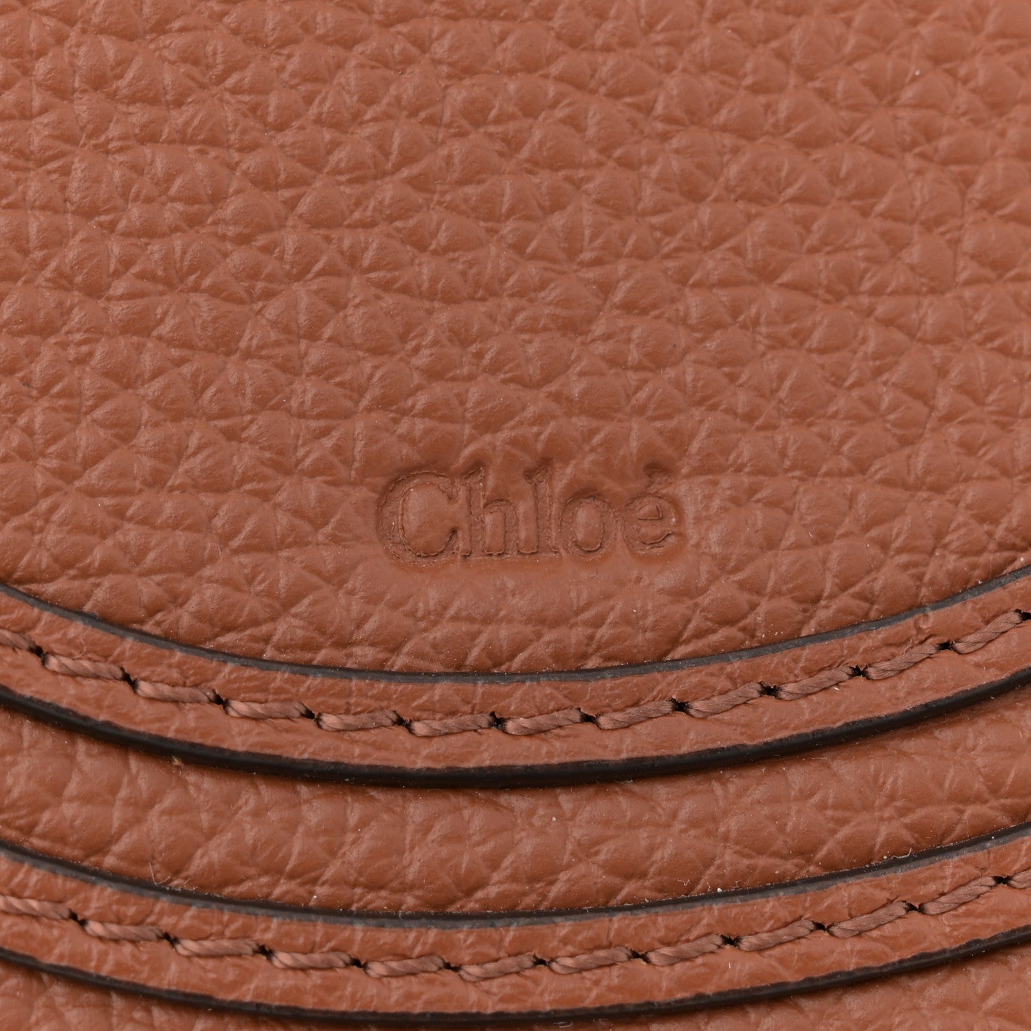 Chloe Raffia Small Grain Calfskin Small Marcie Basket Crossbody Tan 6 of 12