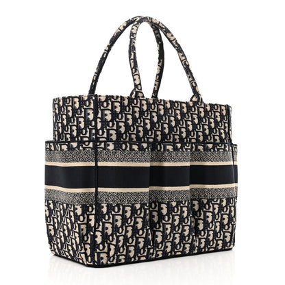 Christian Dior Oblique Catherine Tote Blue 3 of 10