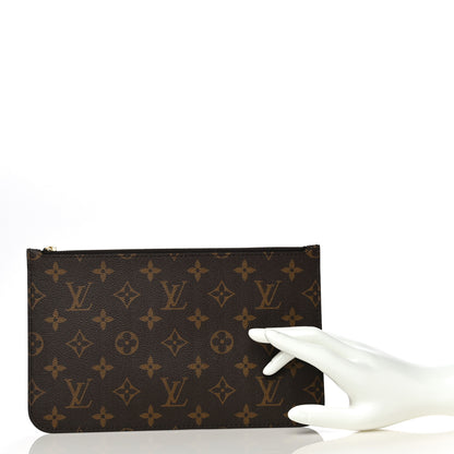Louis Vuitton Monogram Neverfull MM GM Pochette 2 of 11
