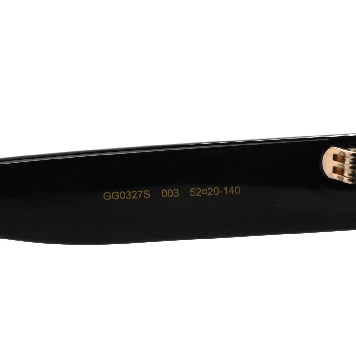 Gucci Acetate Glitter Sunglasses GG0327S Black 5 of 9