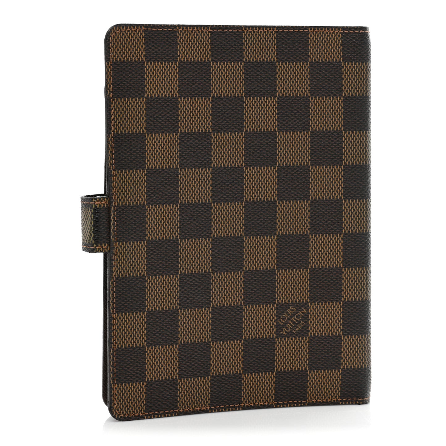 Damier Ebene Medium Ring Agenda Cover