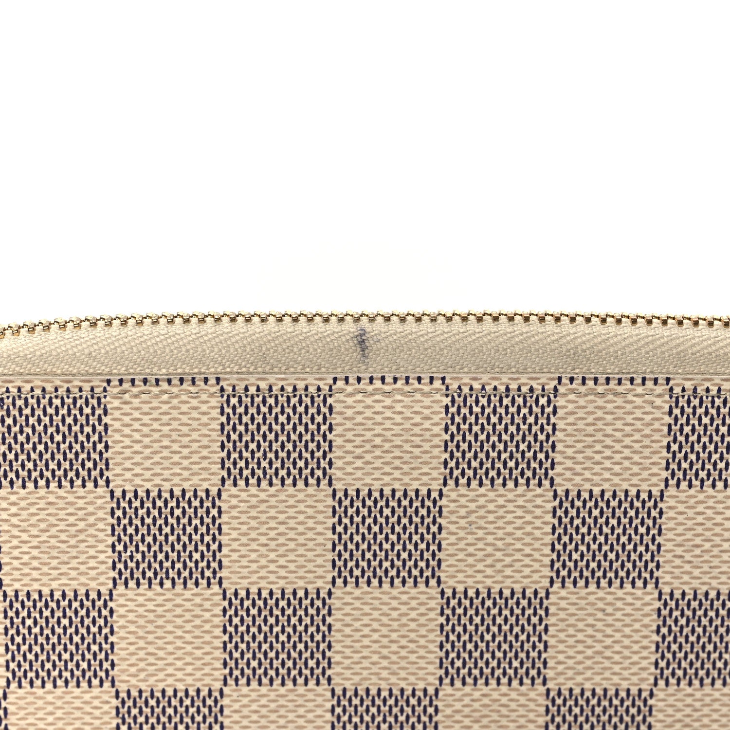 Louis Vuitton Damier Azur Clemence Wallet Rose Ballerine 10 of 10