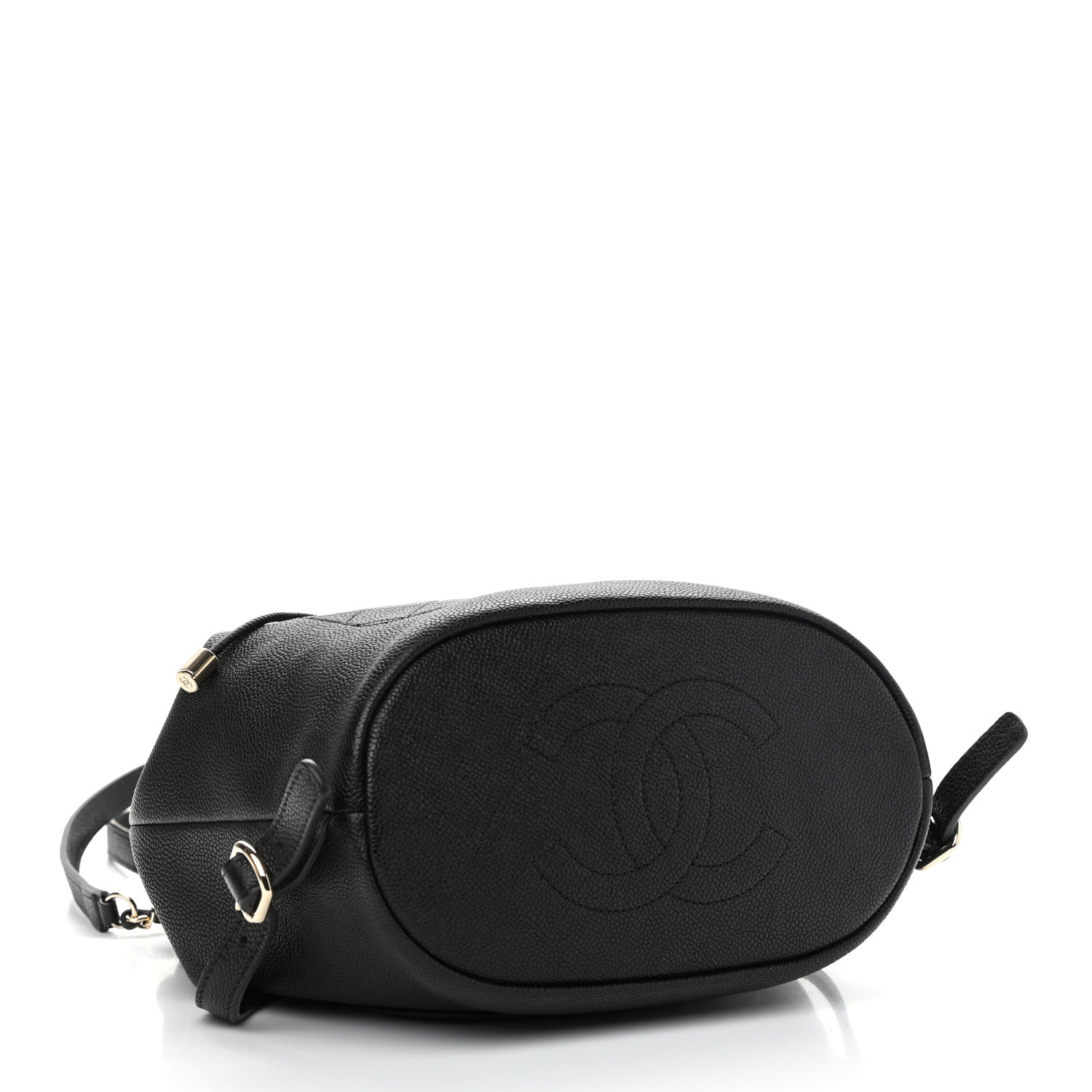 Chanel Caviar Quilted Backpack Black 4 of 10