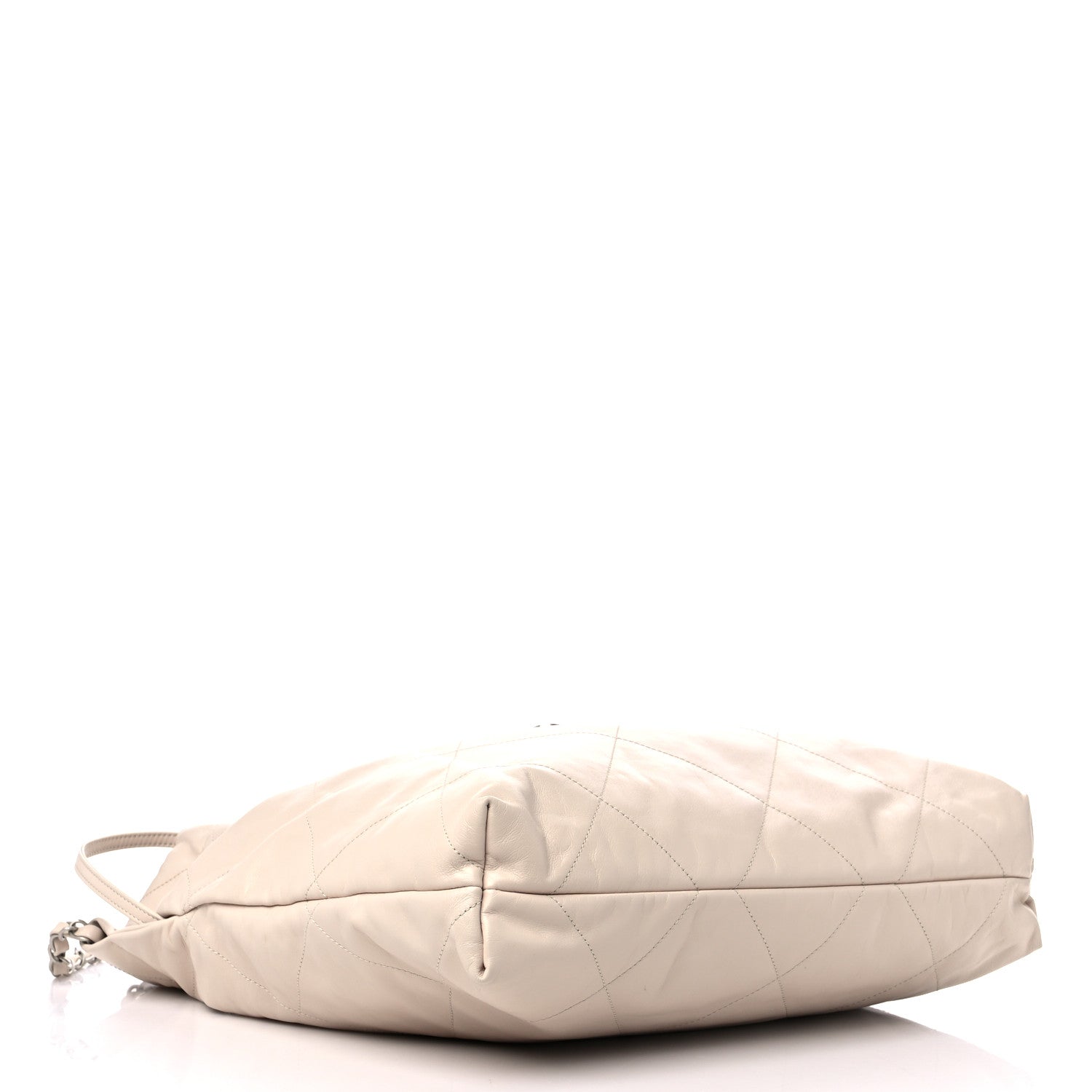 Chanel Shiny Calfskin Quilted Chanel 22 Light Beige 5 of 13