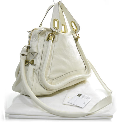 Chloe Calfskin Medium Paraty Cream 2 of 11