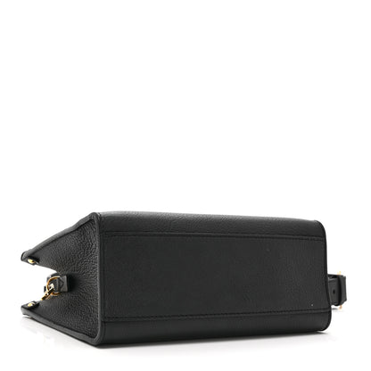 Louis Vuitton Calfskin Lock & Go Tote Black 4 of 9