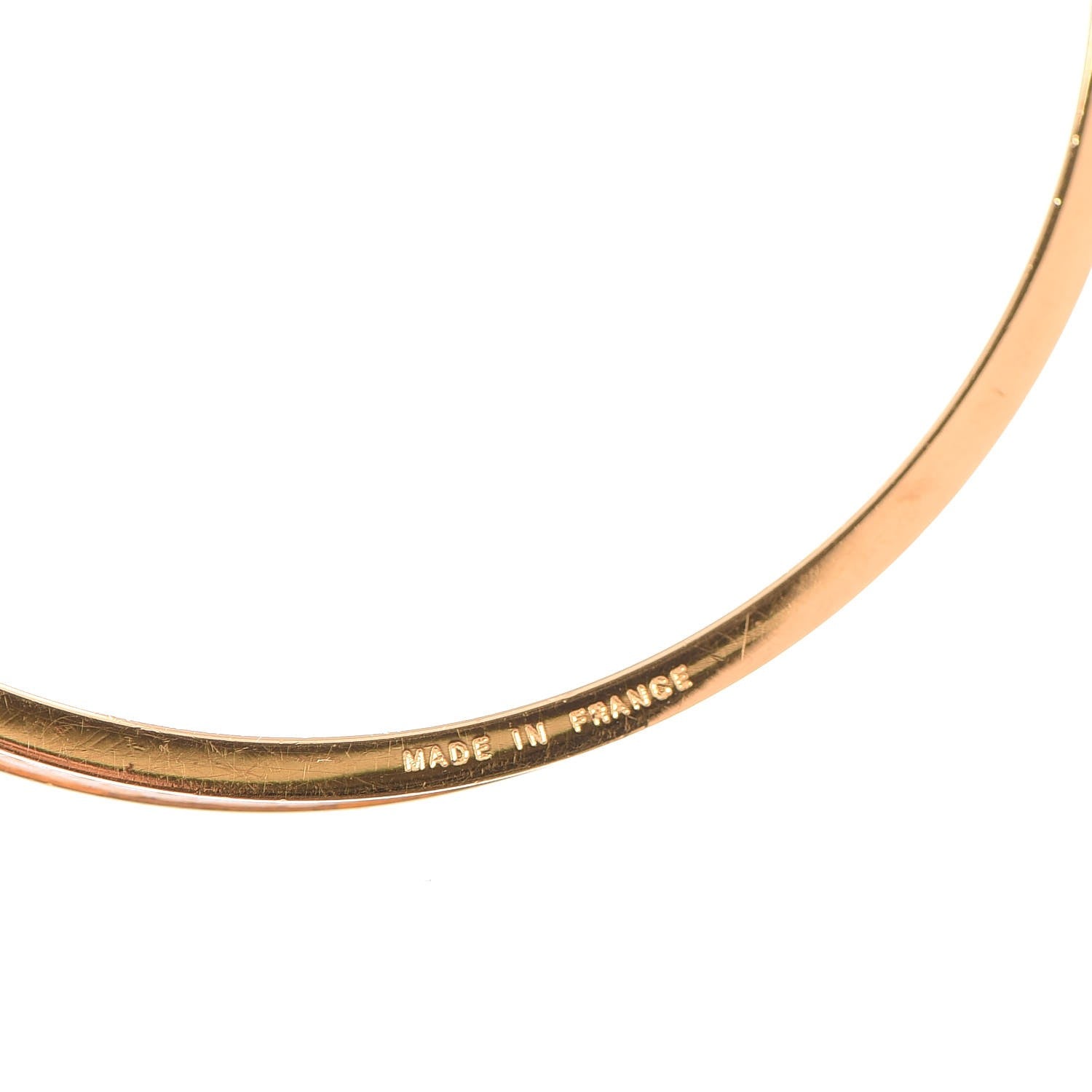 Hermes Courchevel Kelly Lock Cadena Bracelet Jaune 4 of 5