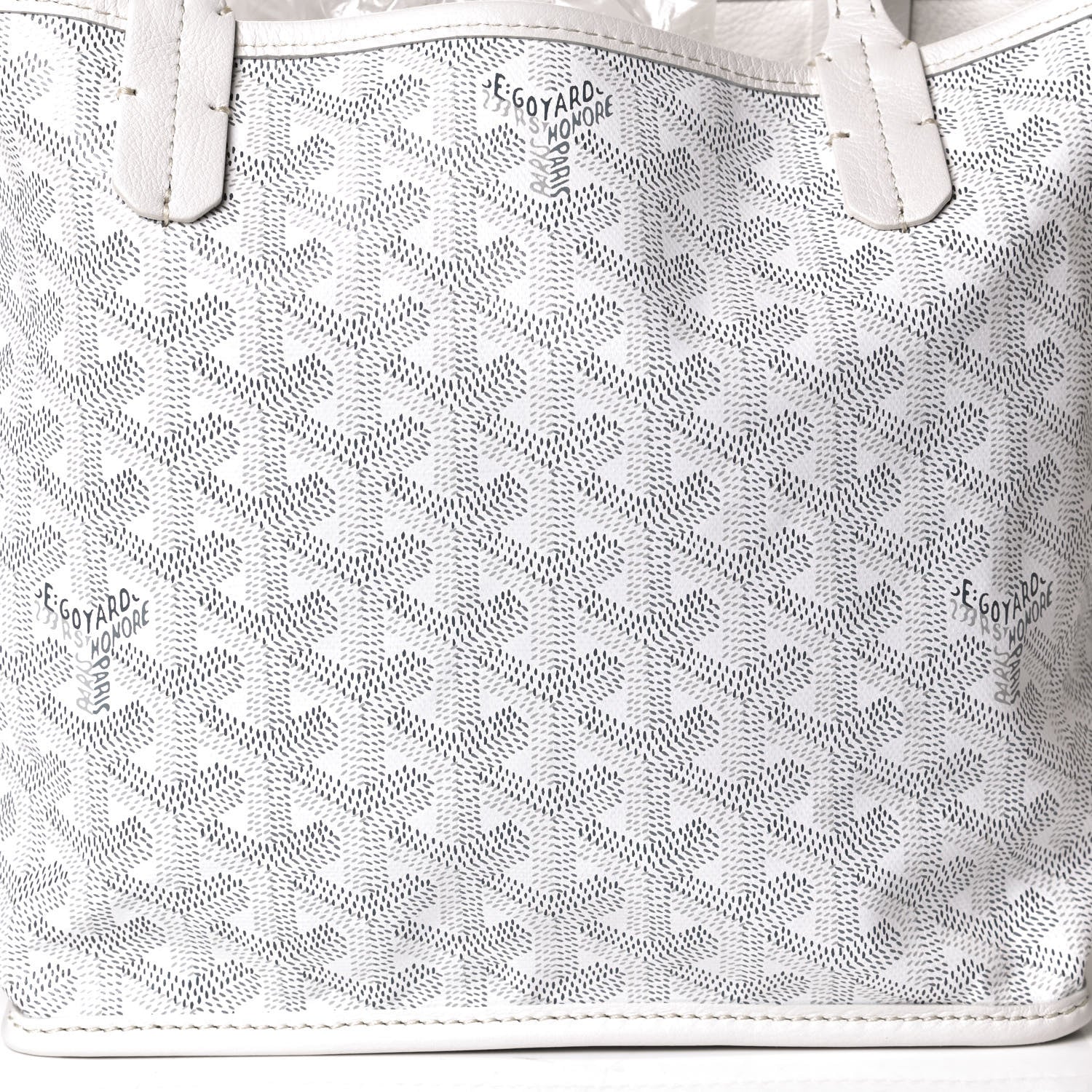 Goyard Goyardine Reversible Mini Anjou White 8 of 10
