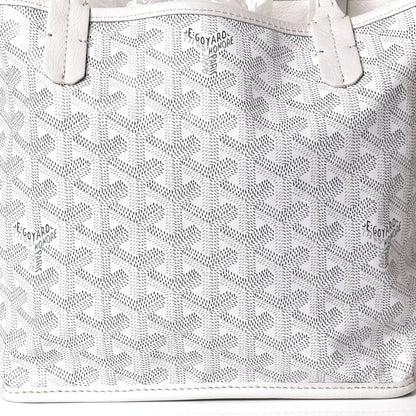 Goyard Goyardine Reversible Mini Anjou White 8 of 10