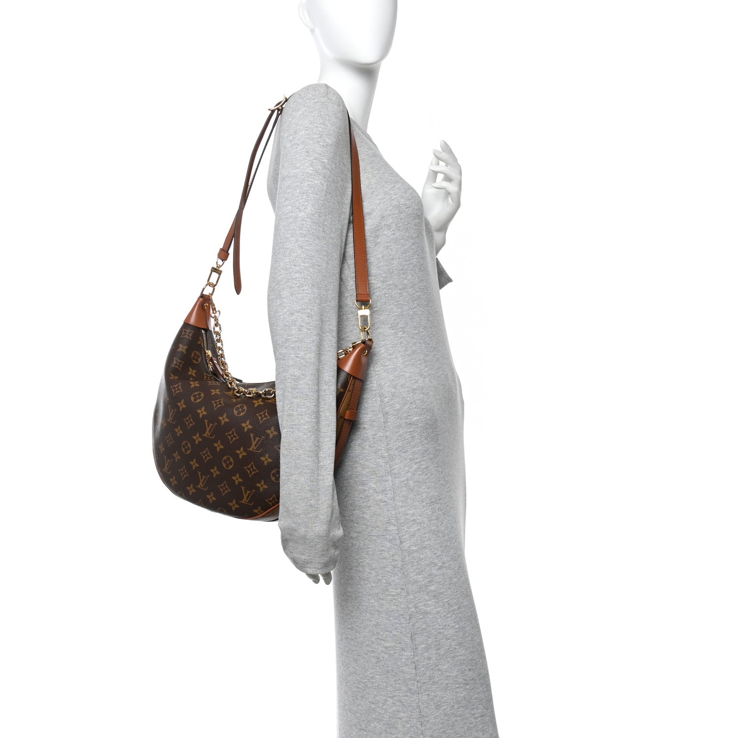 Louis Vuitton Reverse Monogram Loop Hobo 2 of 10