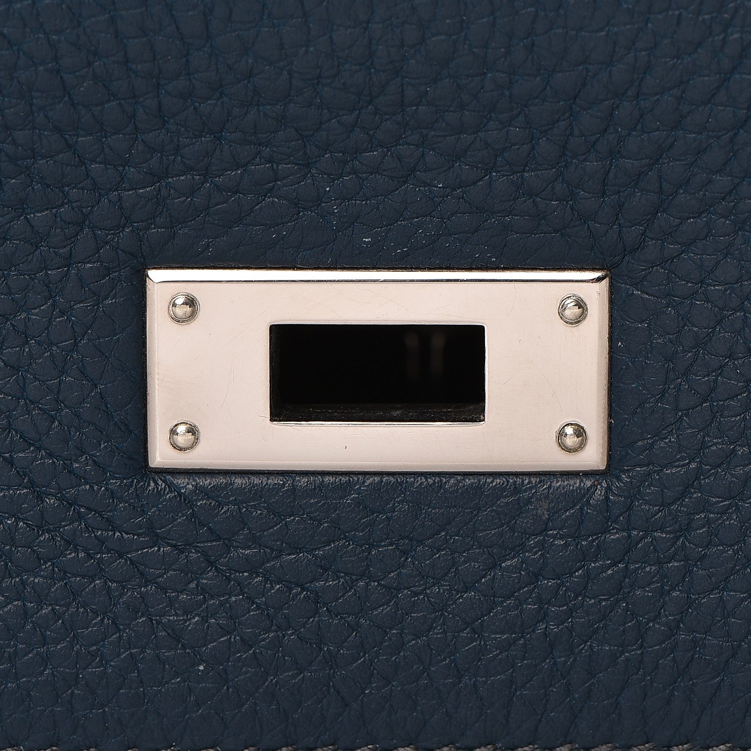 Hermes Taurillon Clemence Kelly Retourne 32 Bleu De Prusse 18 of 32