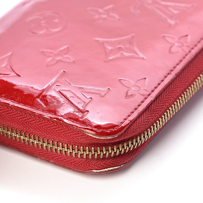 Louis Vuitton Vernis Zippy Wallet Pomme D'Amour 11 of 13