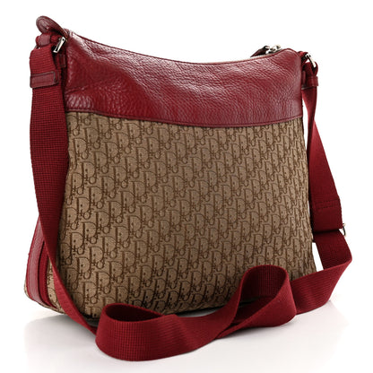 Christian Dior Monogram Street Chic Shoulder Bag Beige Red 3 of 11