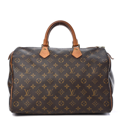 Louis Vuitton Monogram Speedy 35 1 of 14