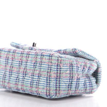 Chanel Quilted Mini Rectangular Flap Blue White 7 of 10