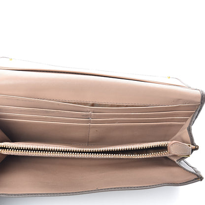 Prada Calfskin Continental Flap Wallet Argilla 5 of 6