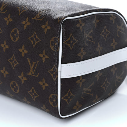 Louis Vuitton Monogram LV Match Speedy Bandouliere 25 White 11 of 11