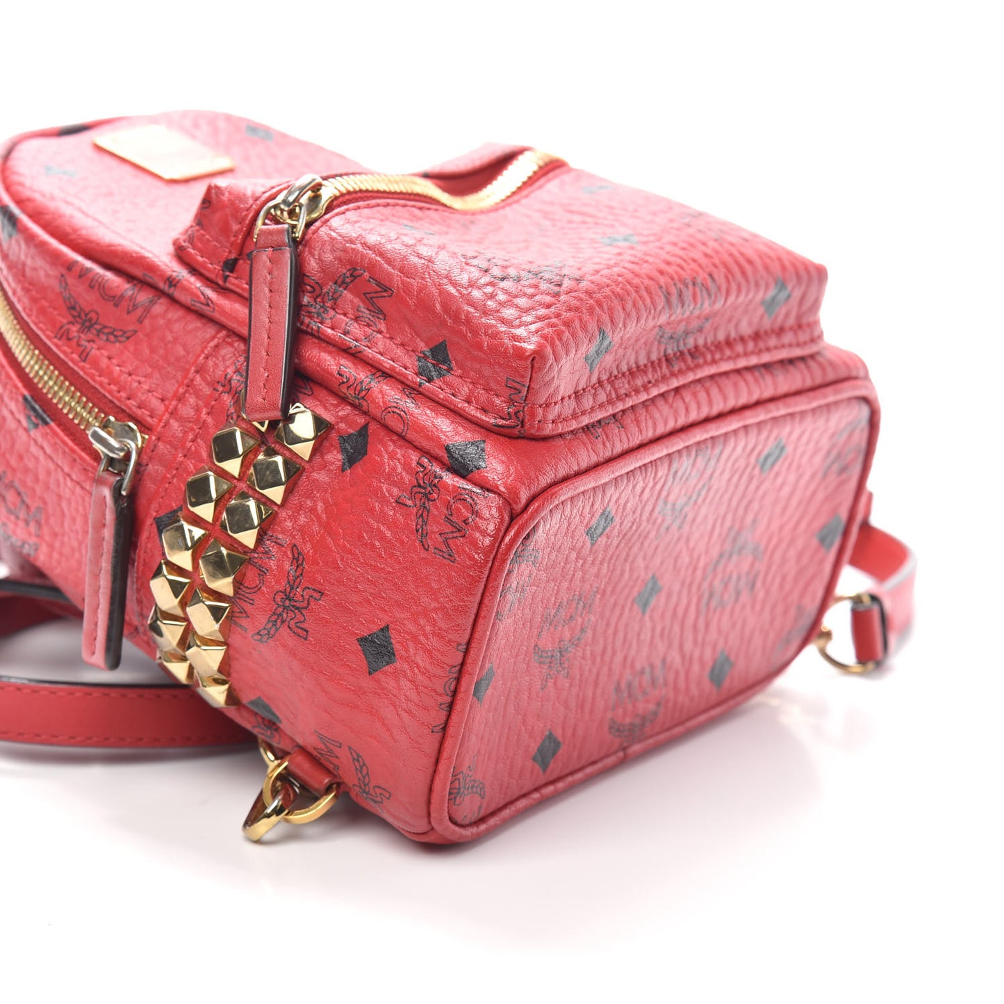 Visetos Side Stud X-Mini Stark Bebe Boo Backpack Ruby Red