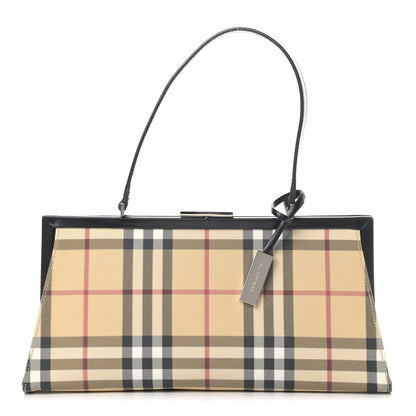 Burberry House Check Shoulder Bag Black 1 of 11