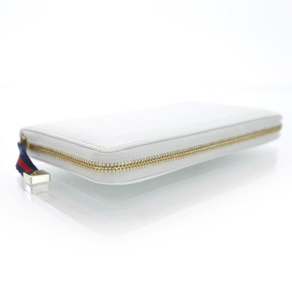 Gucci Leather Zip Around Wallet White 4 of 7