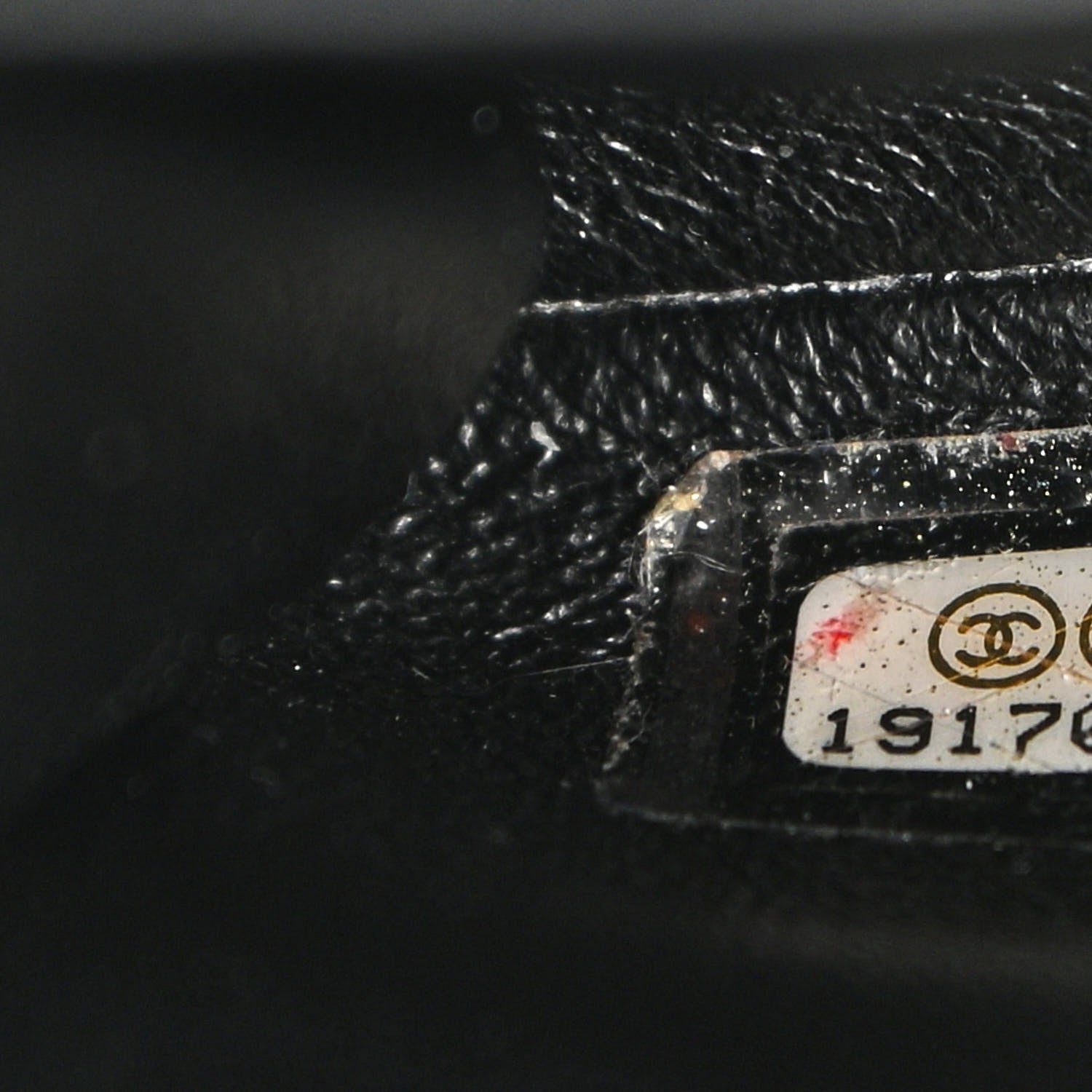Chanel Lambskin Quilted Clutch With Chain Flap Black 7 of 13