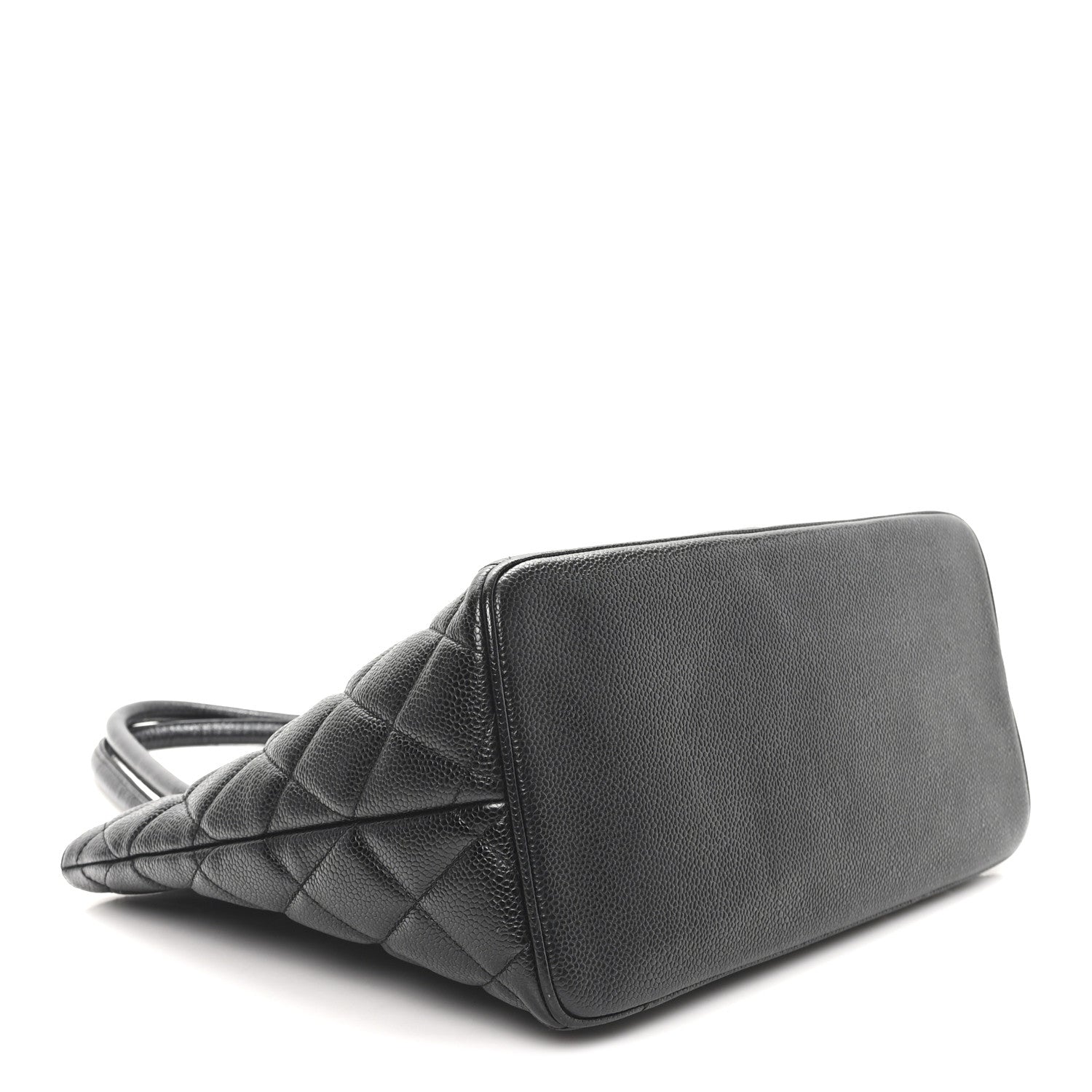 Chanel Caviar Quilted Medallion Tote Black 4 of 10