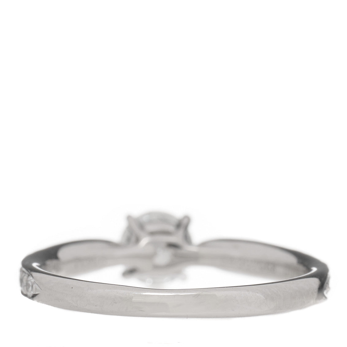 Platinum Diamond .34ct Round Brilliant Harmony Engagement Ring 47 4