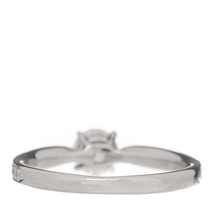 Tiffany Platinum Diamond .34ct Round Brilliant Harmony Engagement Ring 47 4 4 of 7