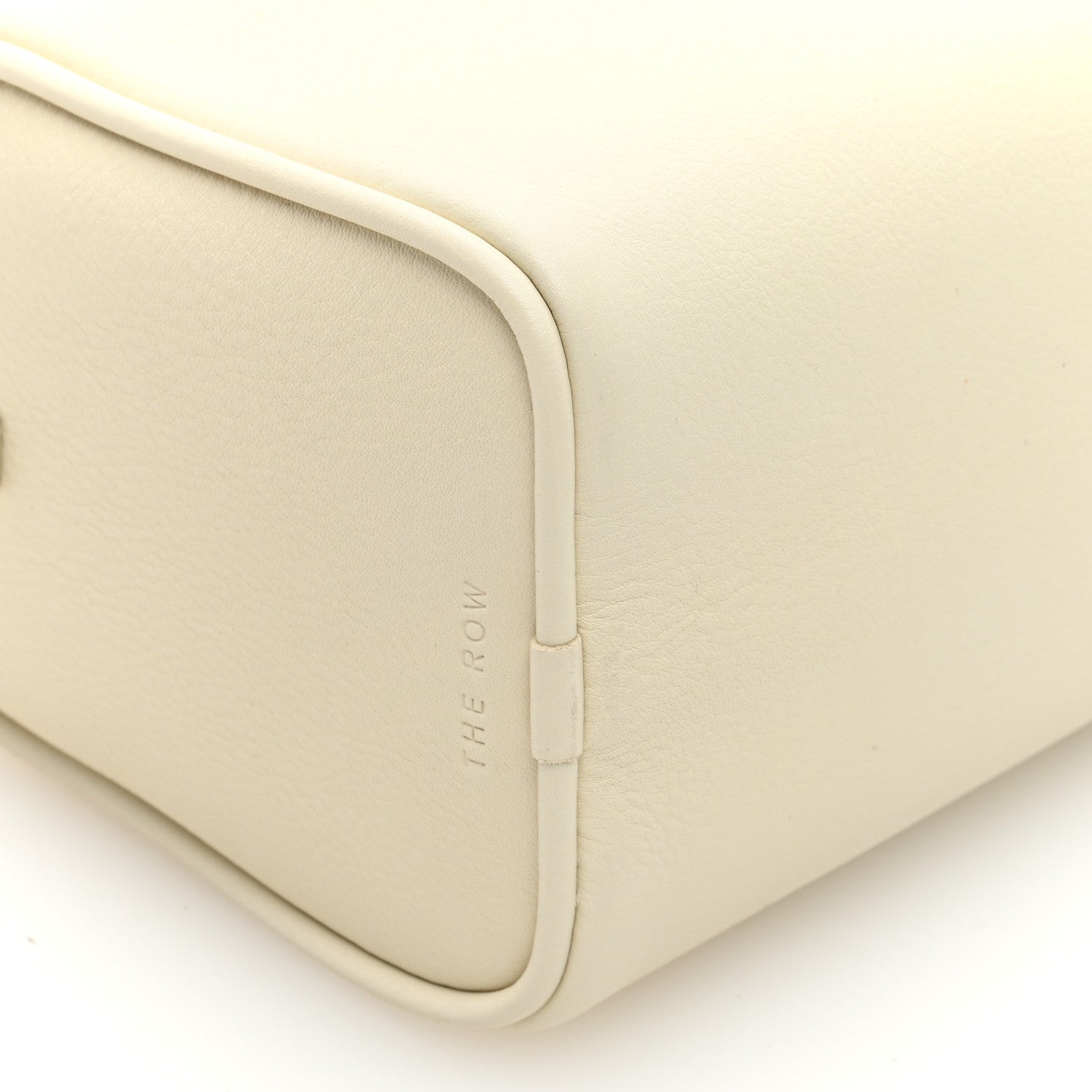 The Row Nappa 90's Bag Ivory 8 of 9