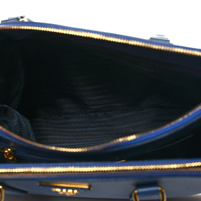 Prada Saffiano Medium Galleria Double Zip Tote Bluette 6 of 14