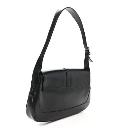Gucci Calfskin Small Jackie O Hobo Black 3 of 12