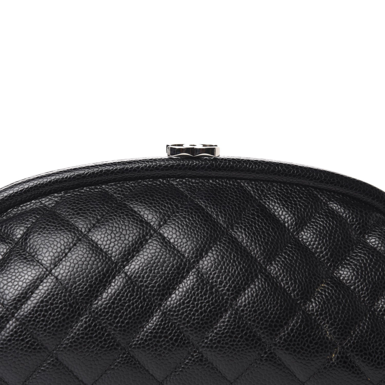 Chanel Caviar Quilted Timeless Clutch Black 12 of 13