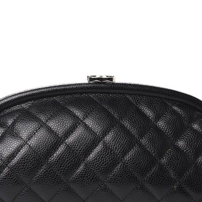 Chanel Caviar Quilted Timeless Clutch Black 12 of 13