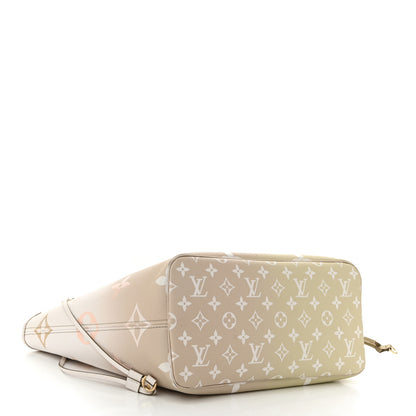 Louis Vuitton Monogram Giant Spring In The City Neverfull MM Sunset Kaki 5 of 10