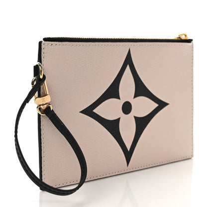 Louis Vuitton Empreinte Monogram Giant Crafty Neonoe MM Pochette Creme Black 3 of 6