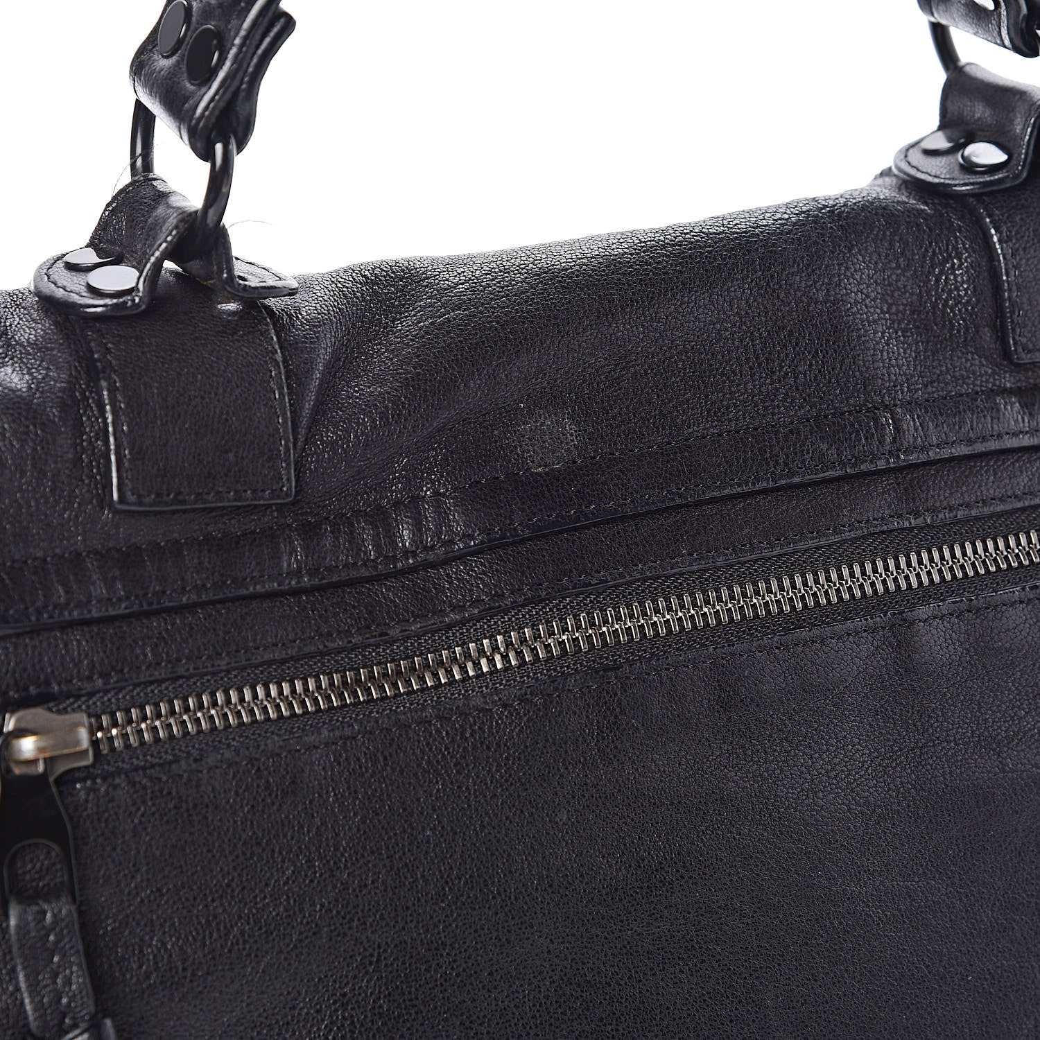 Proenza Schouler Lambskin Medium PS1 Satchel Black 11 of 12