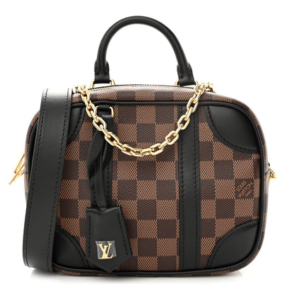 Louis Vuitton Damier Ebene Valisette Souple BB Black 1 of 11