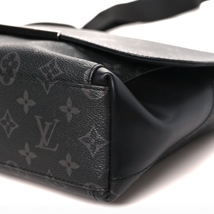 Louis Vuitton Monogram Eclipse Explorer PM Black 9 of 9